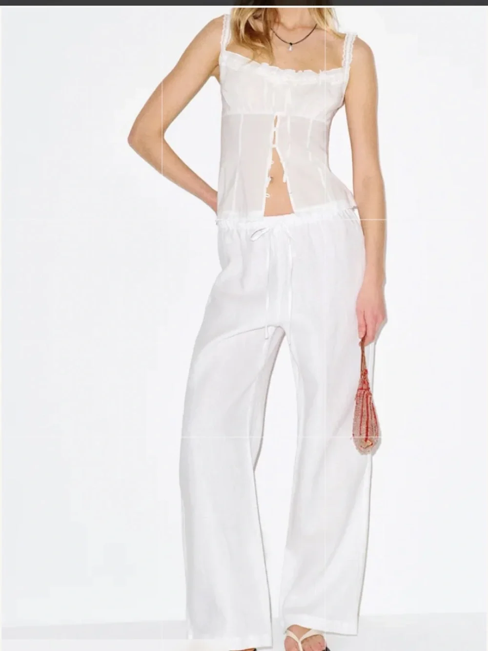 Reformation Olina Linen Pants …